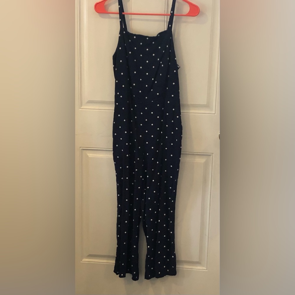 Old Navy polka-fitted jumpsuit